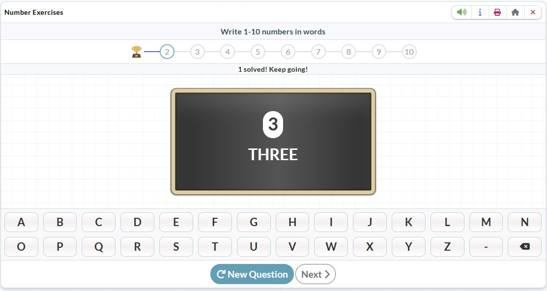 write-numbers-exercise
